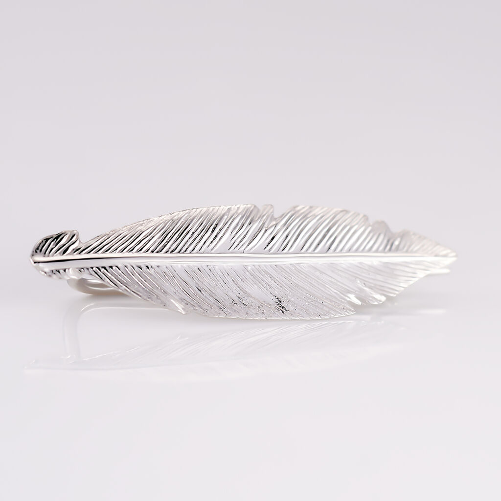Broche Euriell Argent Blanc