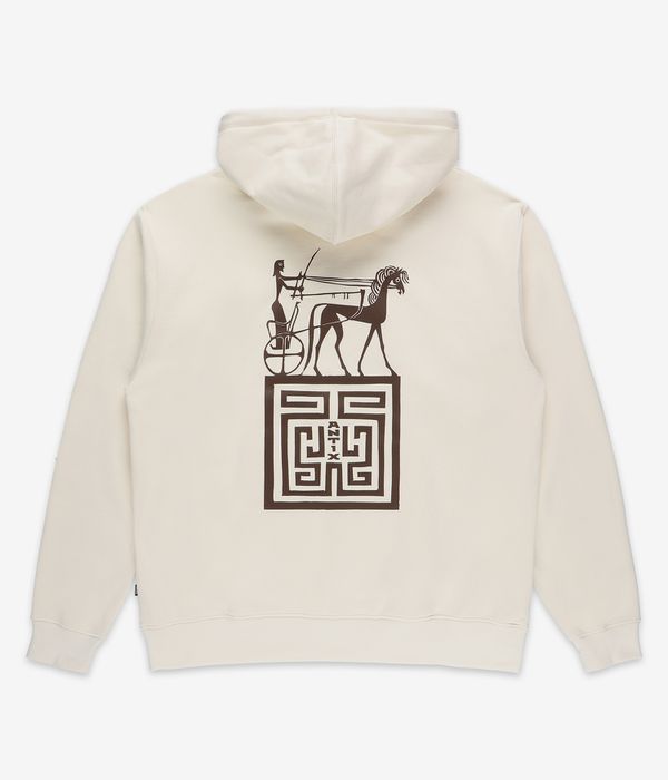 Antix Wagon Organic Hoodie (cream)