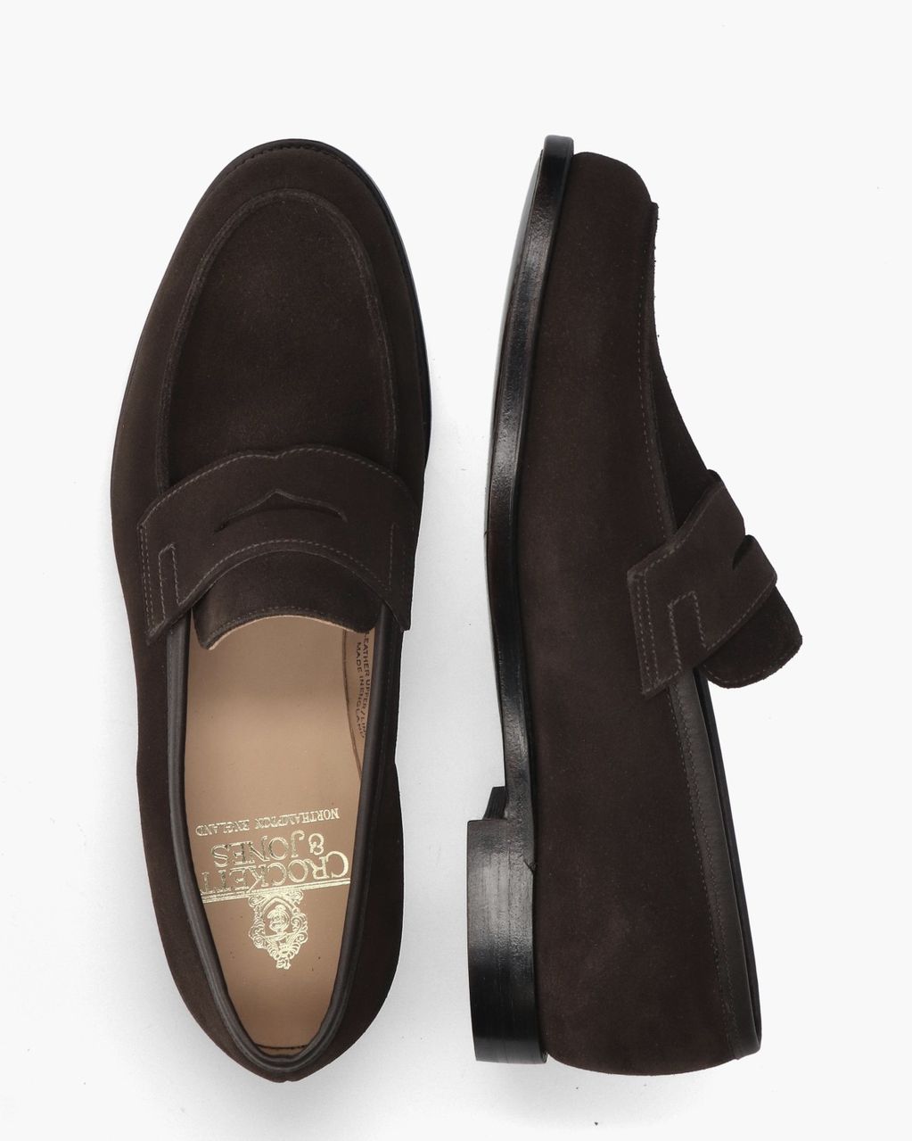 Crockett & Jones Grantham 2 Donkerbruin Herenloafers