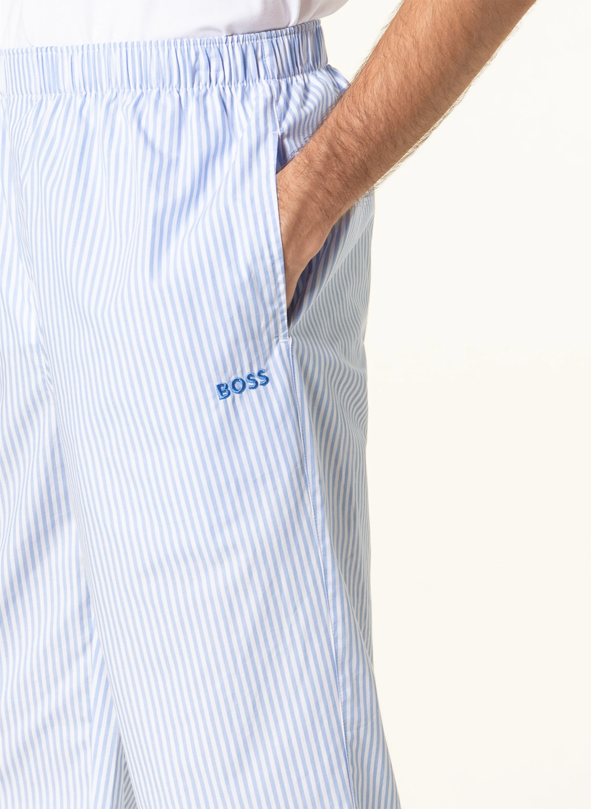 BOSS Schlafhose STRIPE