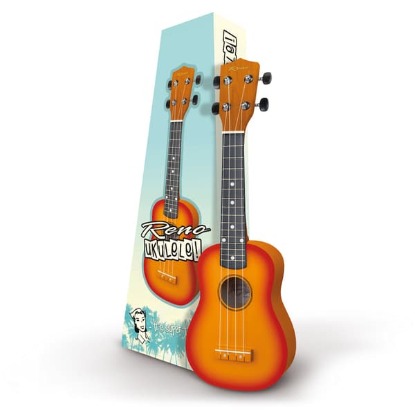 Reno RU150 Sopran Ukulele, Pink