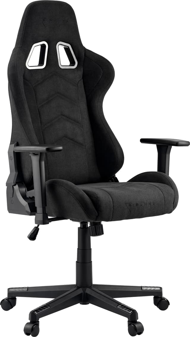Piranha Attack V2 Cloth Edition gaming stol (mørkegrå)