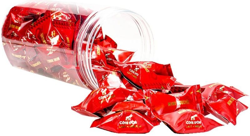 Côte d'Or - Mini Bouchée - Chocolade - 500g - Vrolijk Kerstfeest