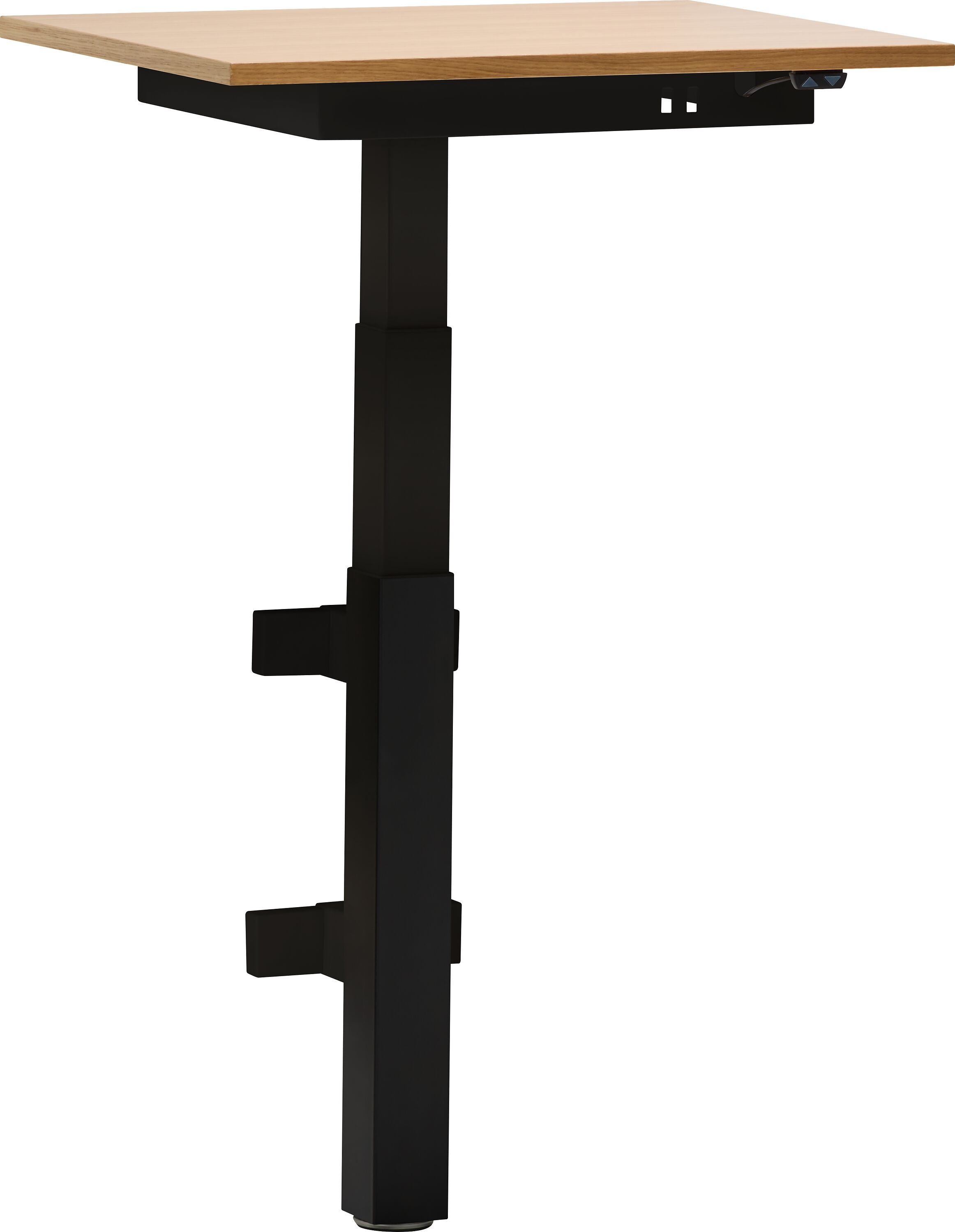 FLEXCUBE Wandtisch höhenverstellbar - Eiche / B: 65.0 cm x T: 50.0 cm x H: 62.5 cm