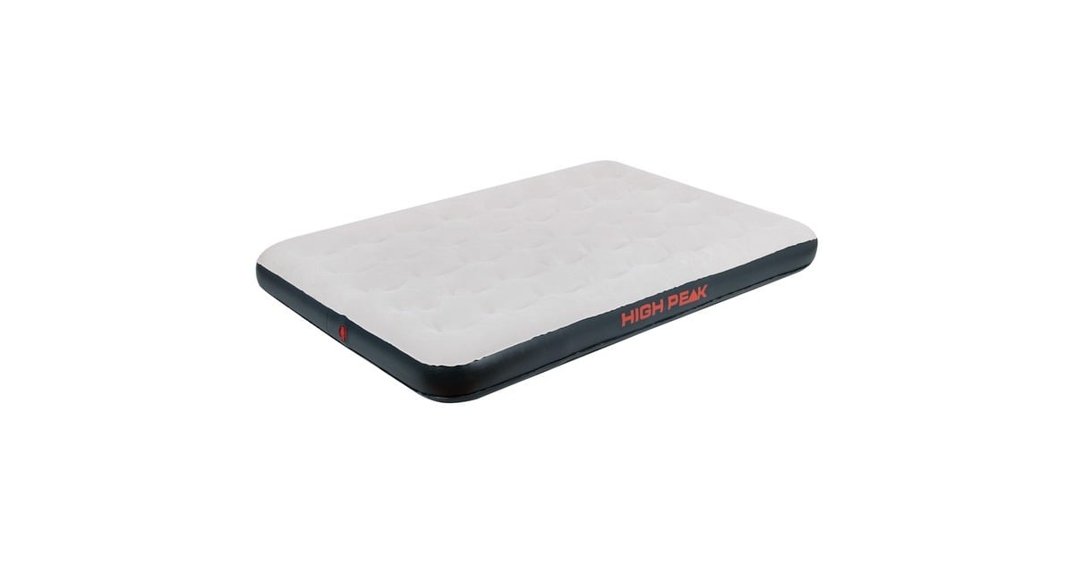 High PeakAir bed Double luchtbed  (Lichtgrijs/donkergrijs)