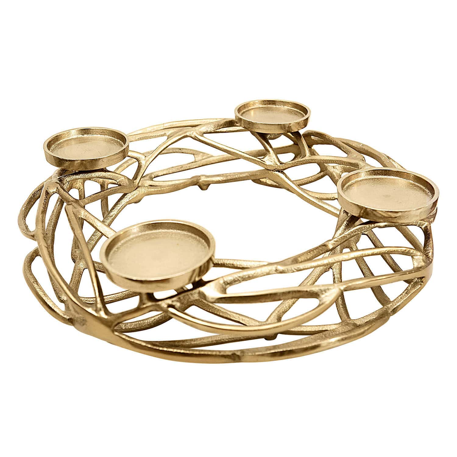 Kerzenkranz Coldfield gold