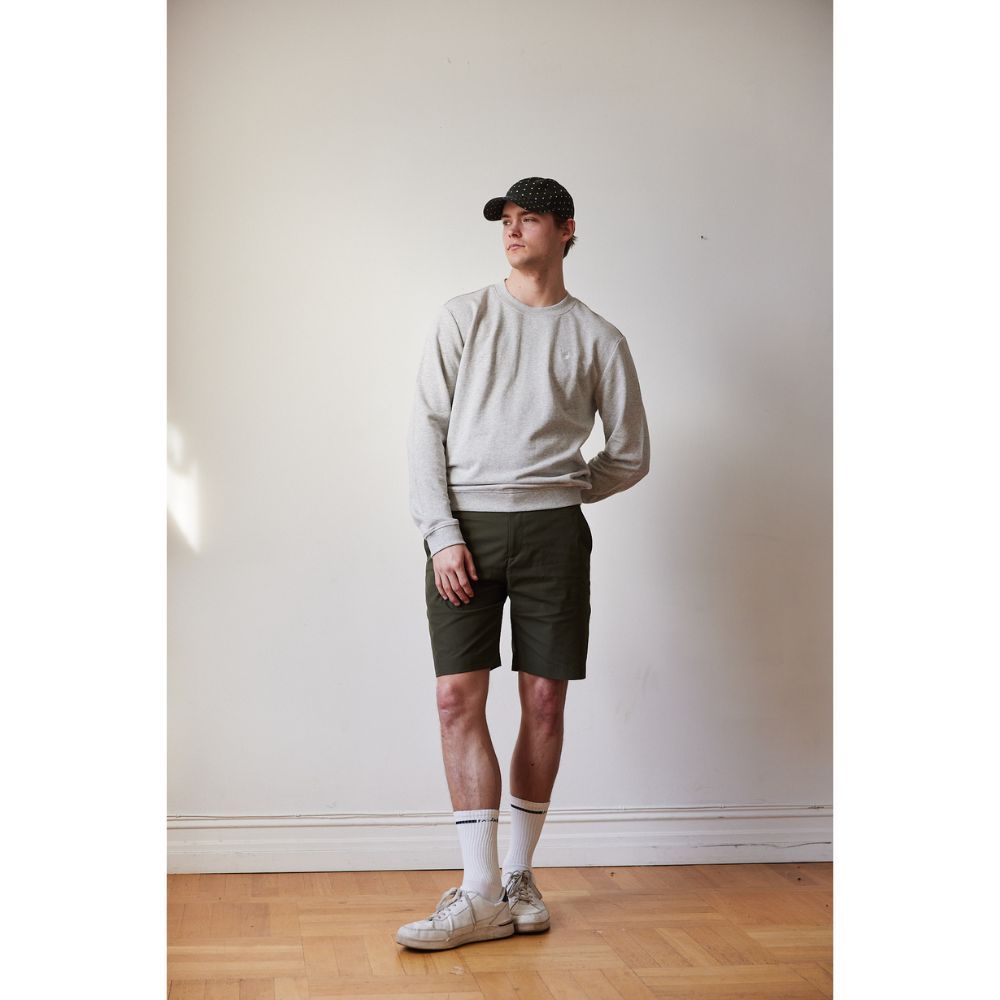 Crewneck Herre Grå