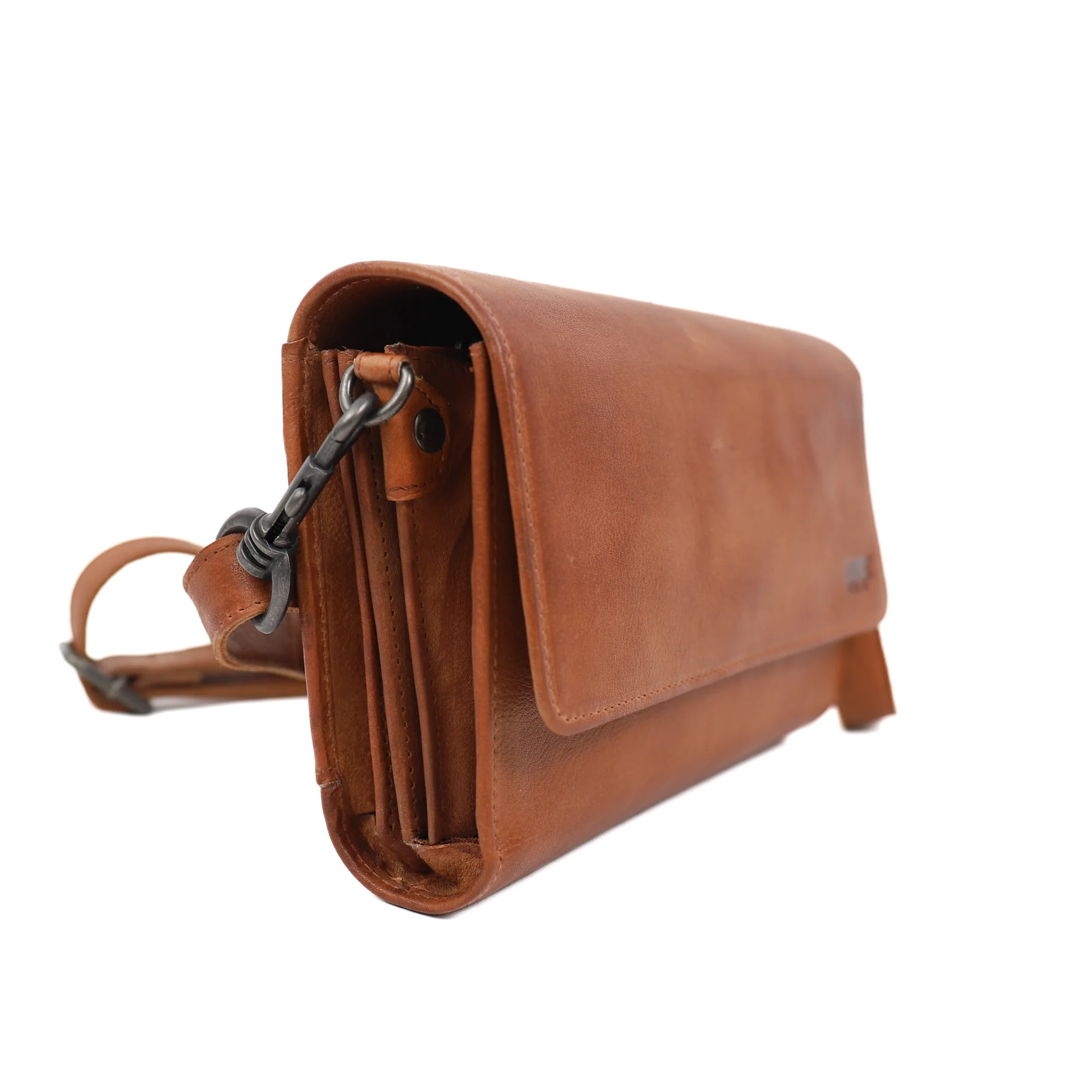 Bear Design Callisto Pelle Clutch/ Schoudertas Elly Cognac CP8042