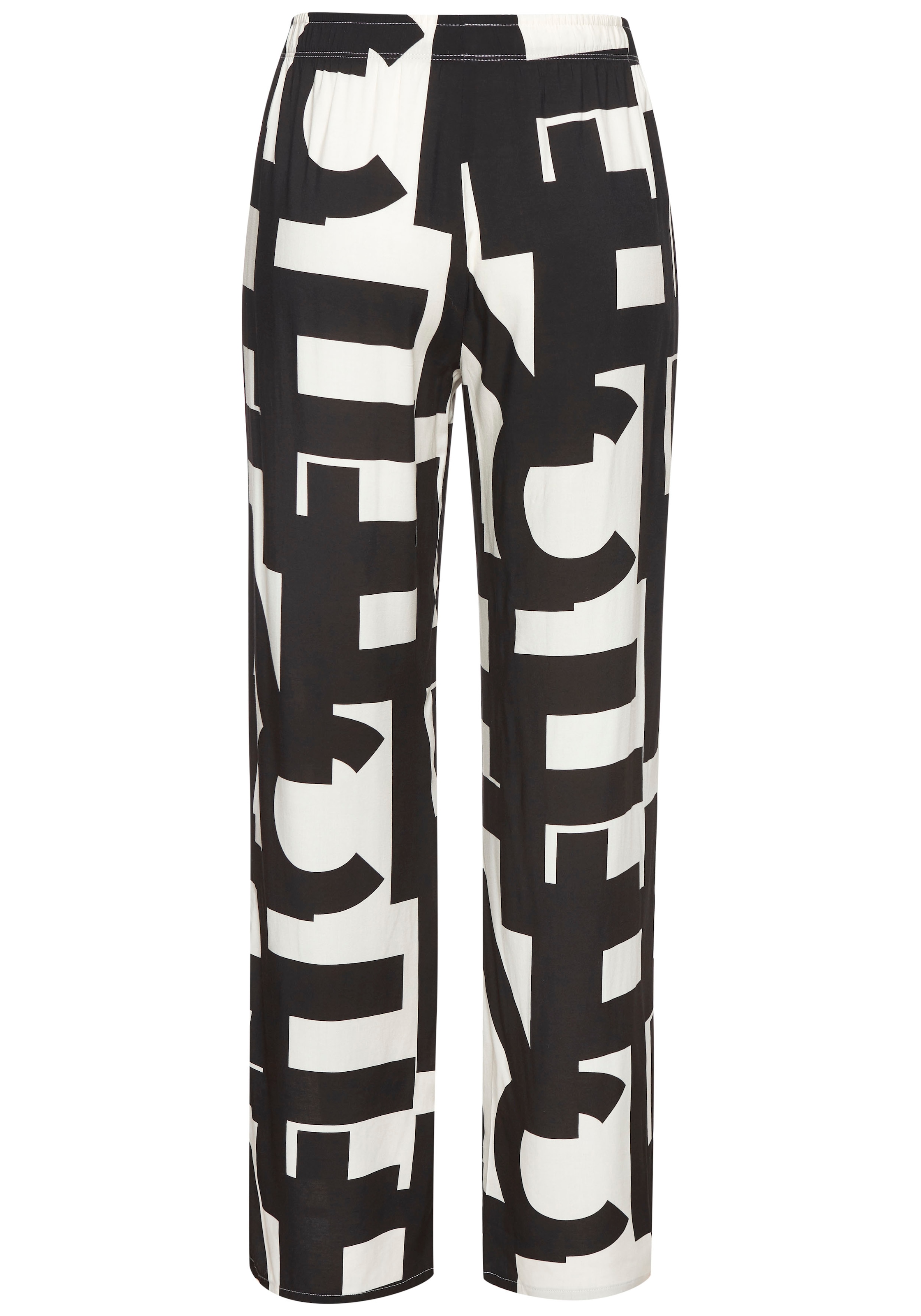 French Connection Pyjamahose  Gewebte Hemdenqualität aus Viskose