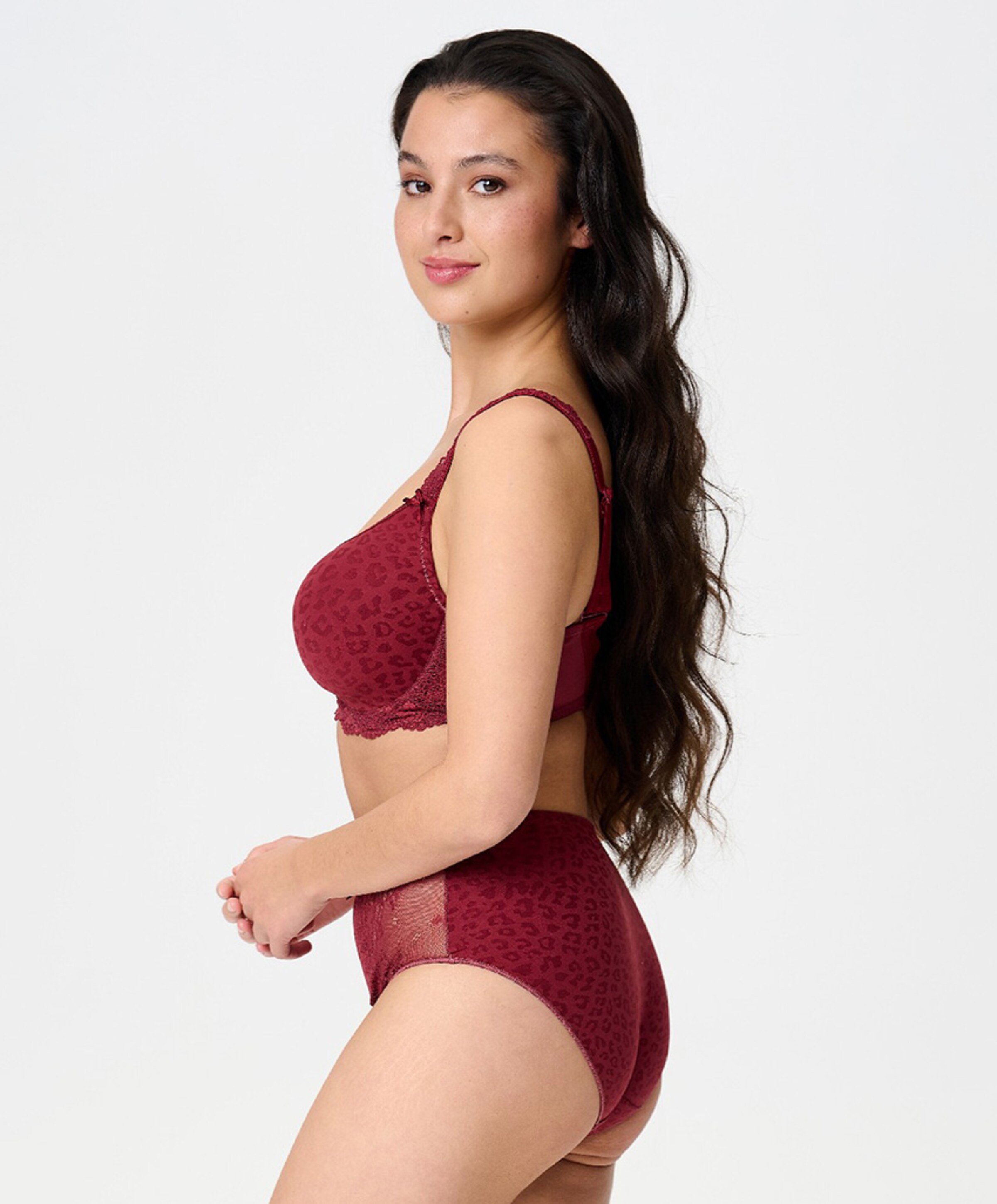 LingaDore Dames slip bordeaux