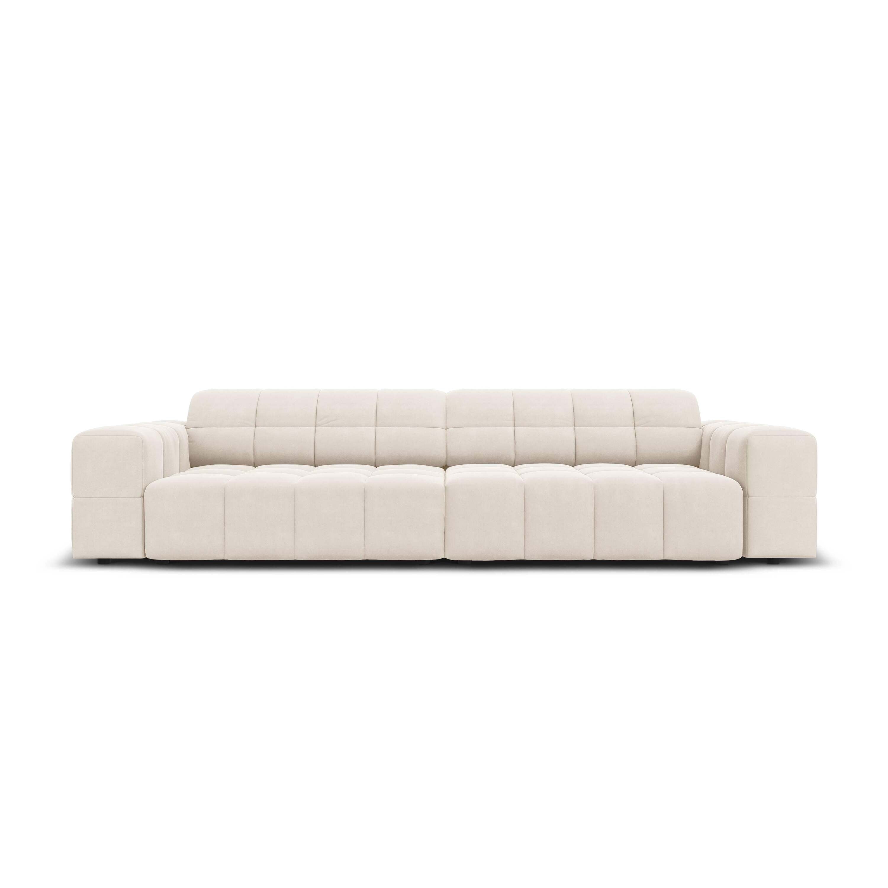 Cosmopolitan Design Chicago 4-zitsbank - Velvet - CrÃ¨me