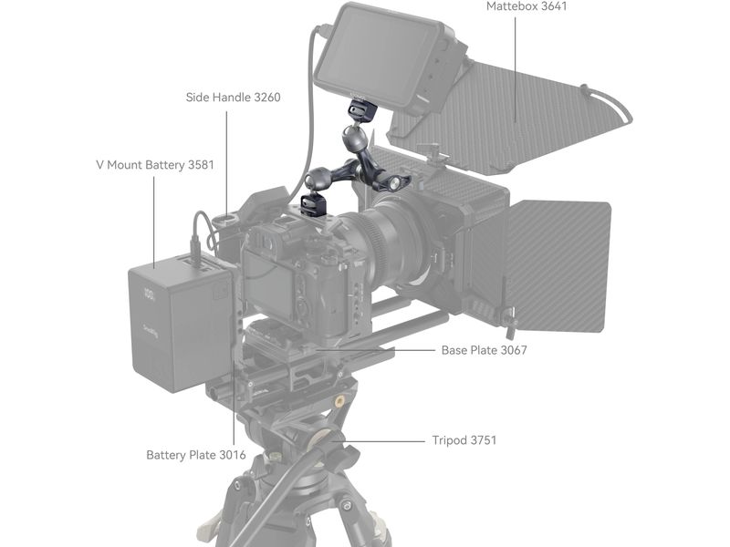 Smallrig Rosette Magic Arm (7