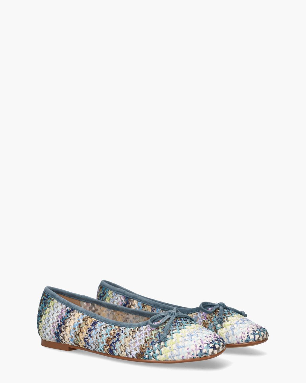 Gioia  2410507 Blauw/Multicolor Damesballerina's