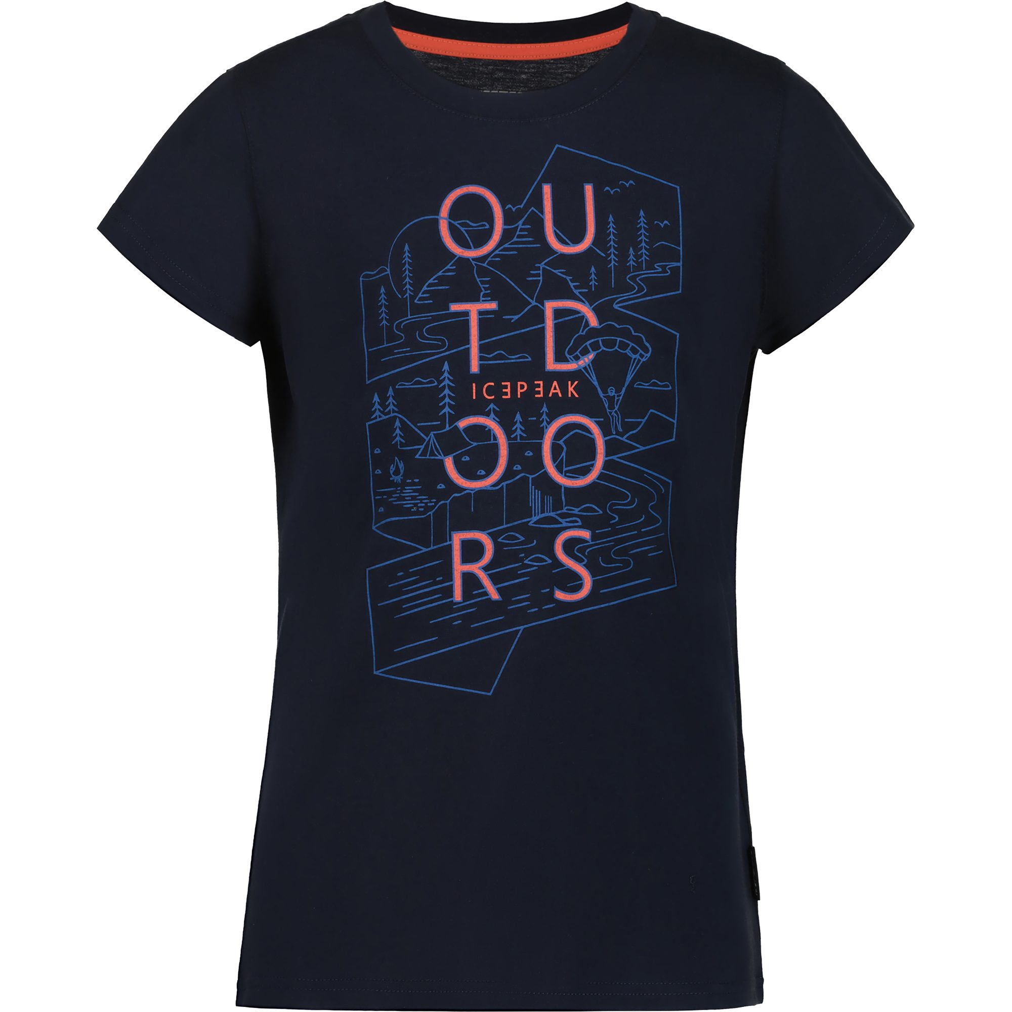 Icepeak Kearney JR T-Shirt Mädchen dark blue