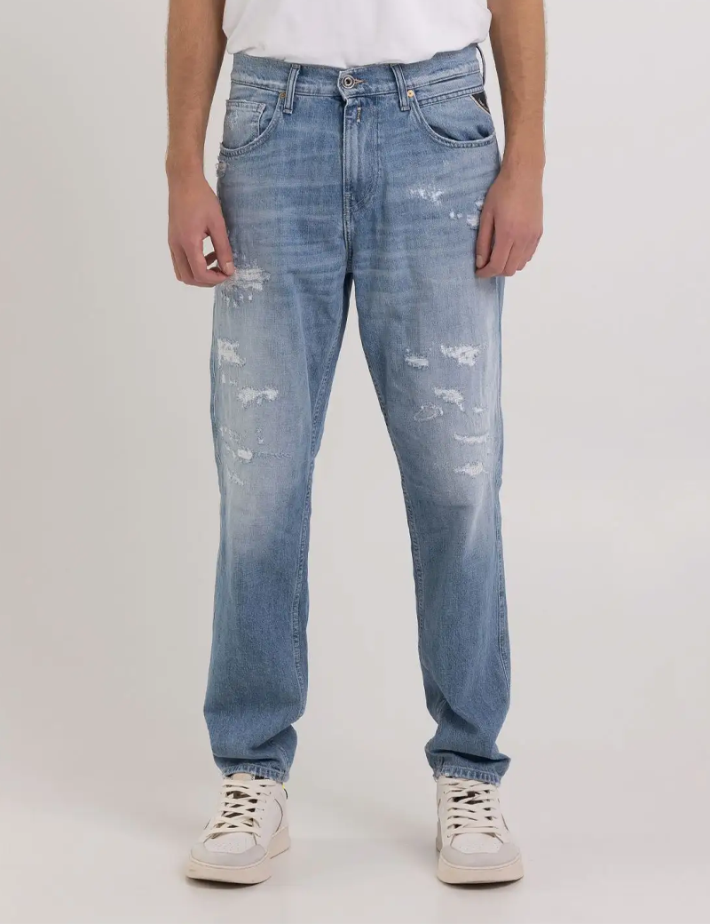 REPLAY JEAN HOMME SANDOT 432 BLEU