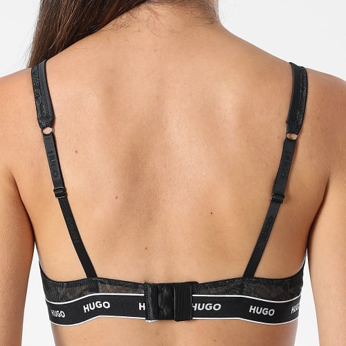 Brassière Femme Python Noir