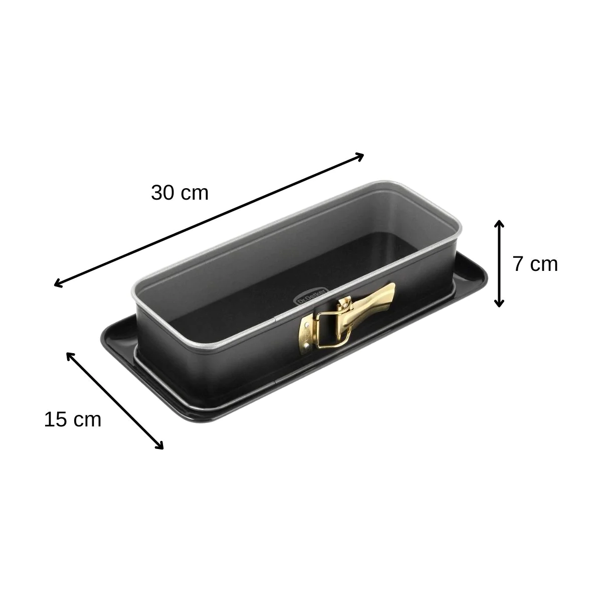 Moule à cake à charnière 30 cm Back-Idee Kreativ Dr. Oetker