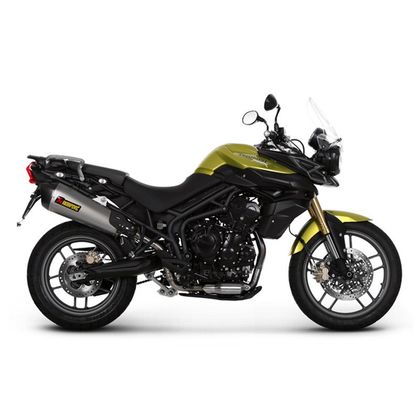 Silencieux Akrapovic Titane embout carbone