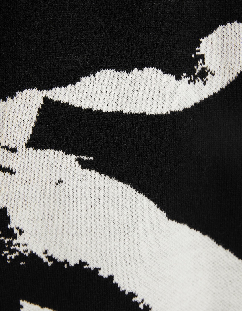 Suéter estampado