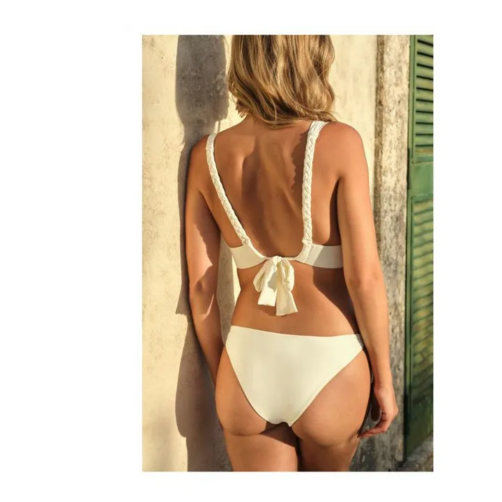 Khaven Haut de Maillot Yasmine | Blanc cassé