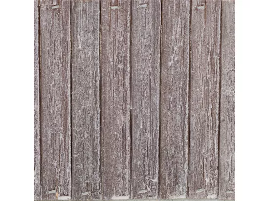 Panier rectangulaire en bois gris 20.5x14.5x11h