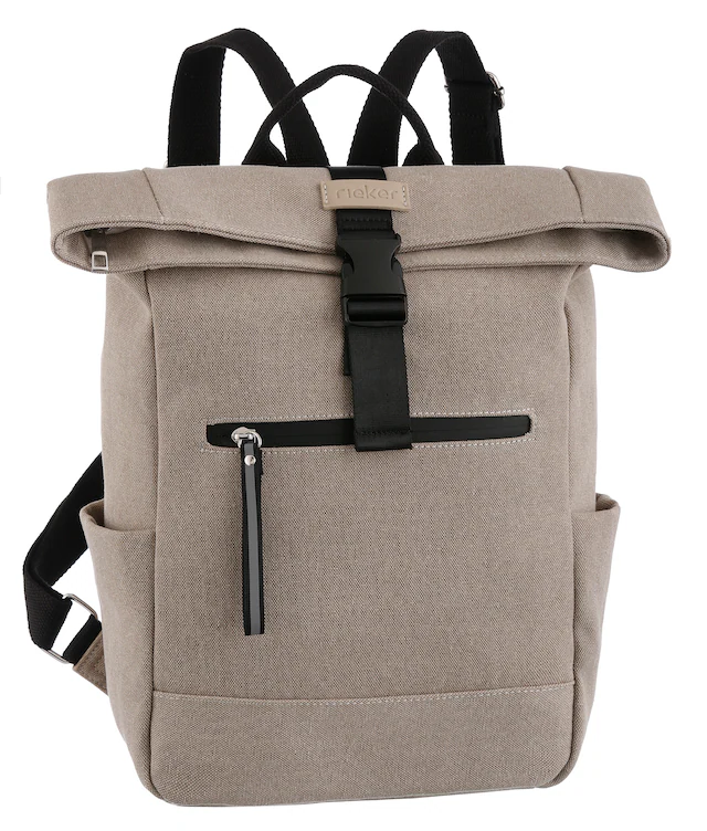 Rieker Cityrucksack »Leinen« Freizeitrucksack mit viel Stauraum