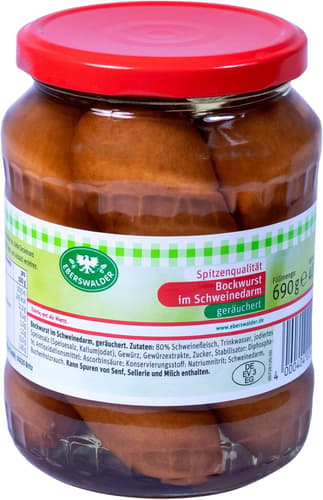 Eberswalder Bockwurst im Glas