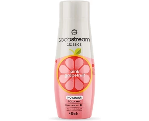 SodaStream Pink Grapefruit No Sugar