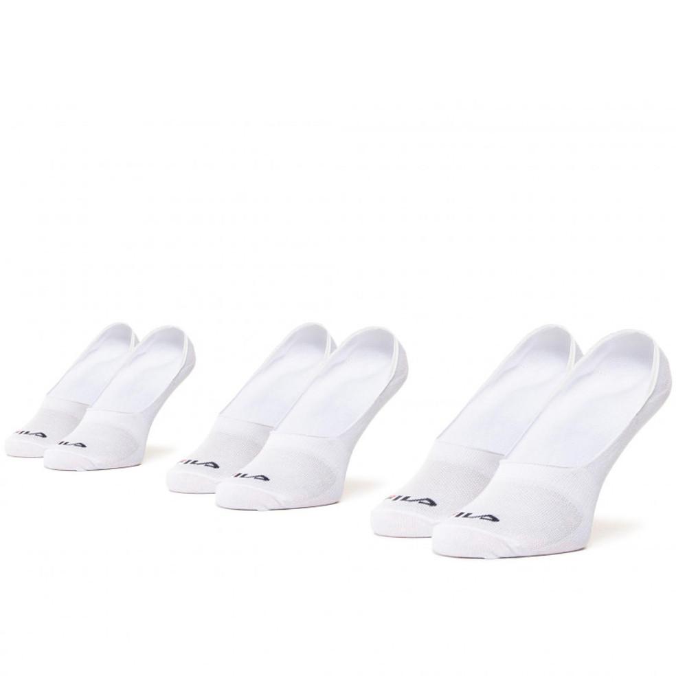 Fila x3 Paires de chaussettes Blanches Fila