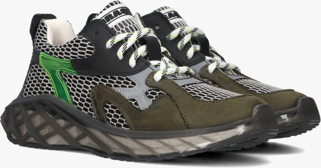 BRAQEEZ groene braqeez lage sneakers alex amsterdam