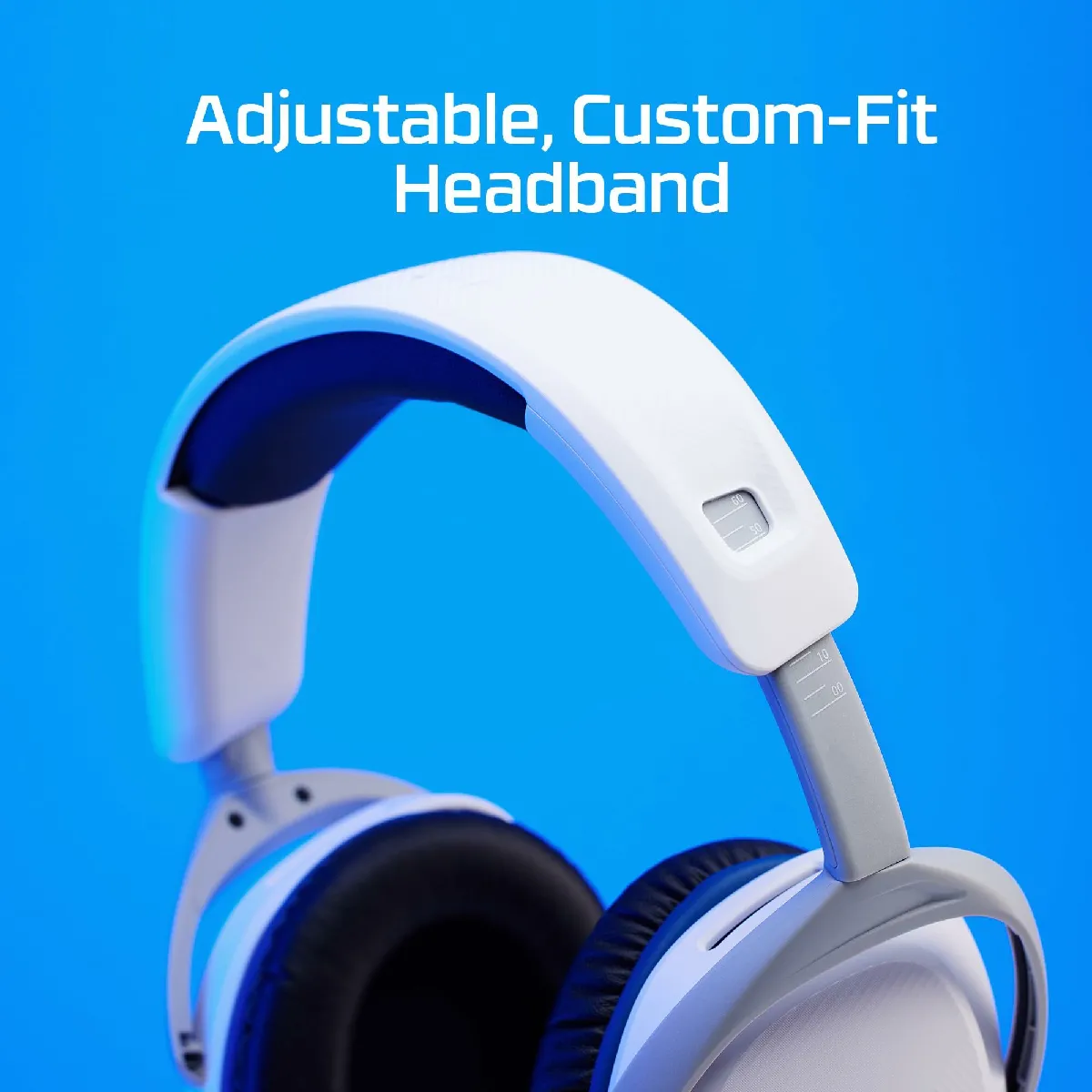HyperX Cloud Stinger 2 ? Gaming Headset for Playstation, Signature Comfort, Adjustable Headband, Wired, White