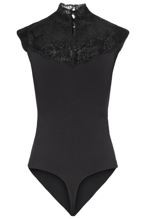 Pieces zwarte dames top
