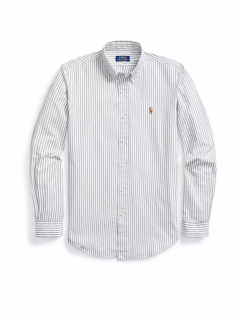POLO RALPH LAUREN Hemd Custom Fit hellgrau