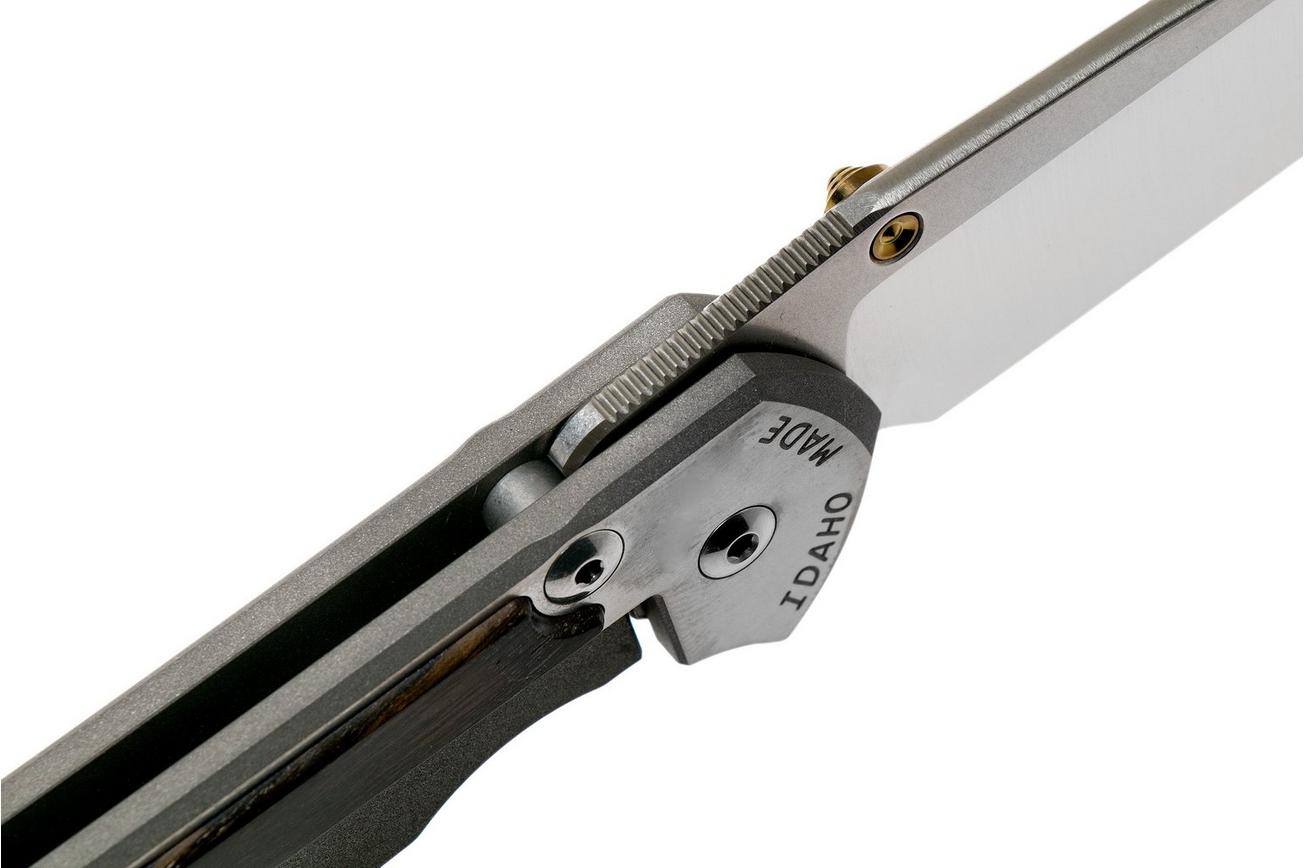Chris Reeve Sebenza 31 Large Bog Oak inlay L31-1100 zakmes