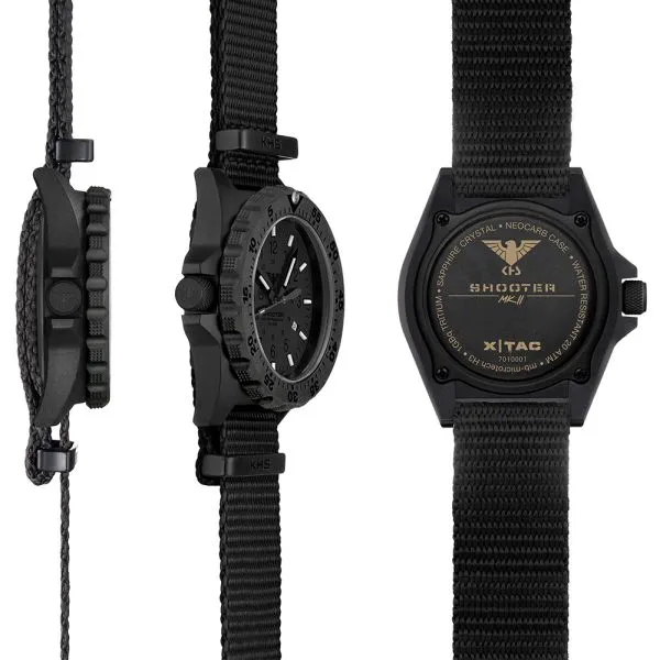 KHS -  Armbanduhr Shooter MKII XTAC Field Natoband