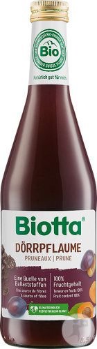 Biotta Jus De Pruneaux Bio Flacon 500ml
