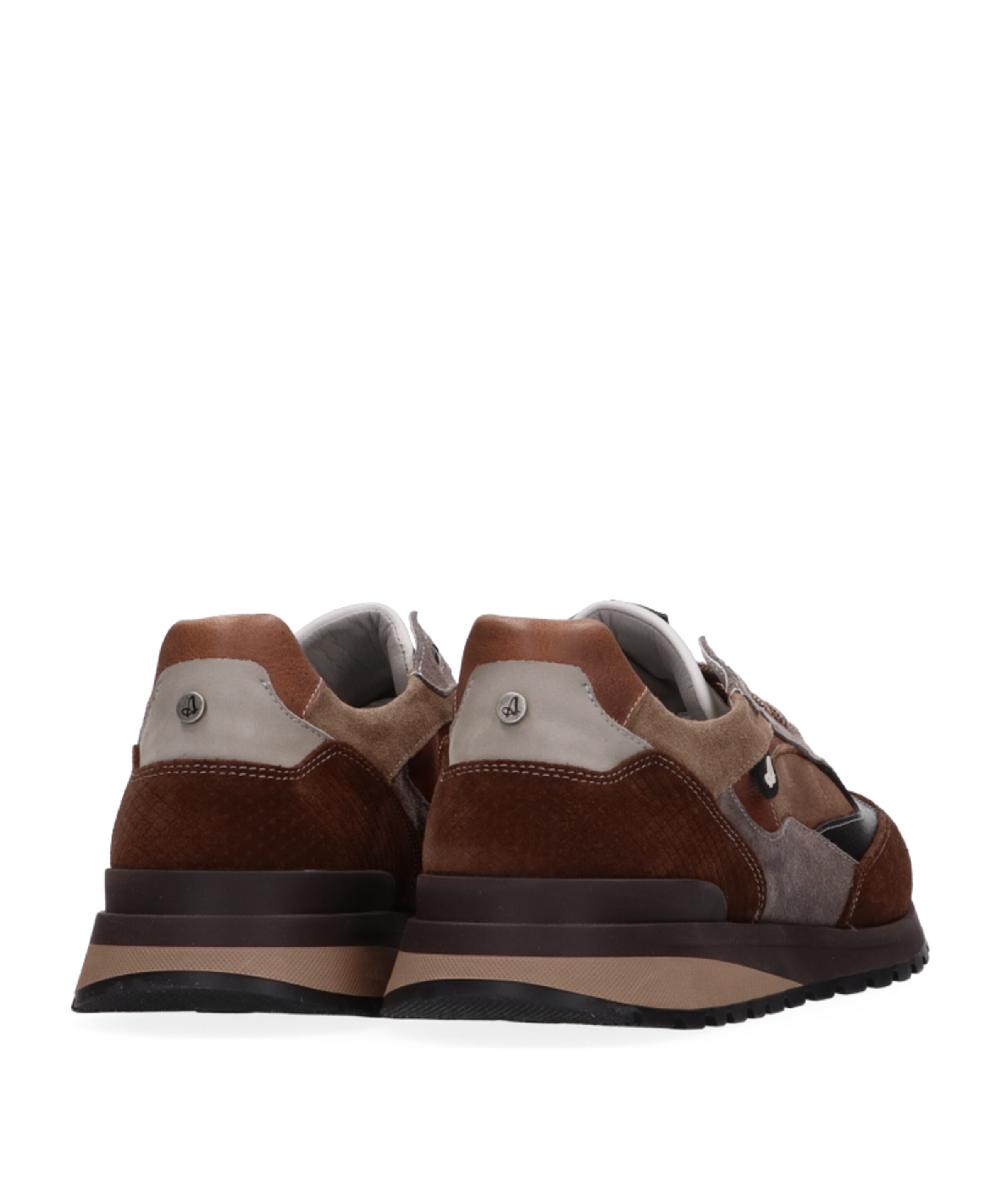 Australian Sparrow heren sneakers bruin