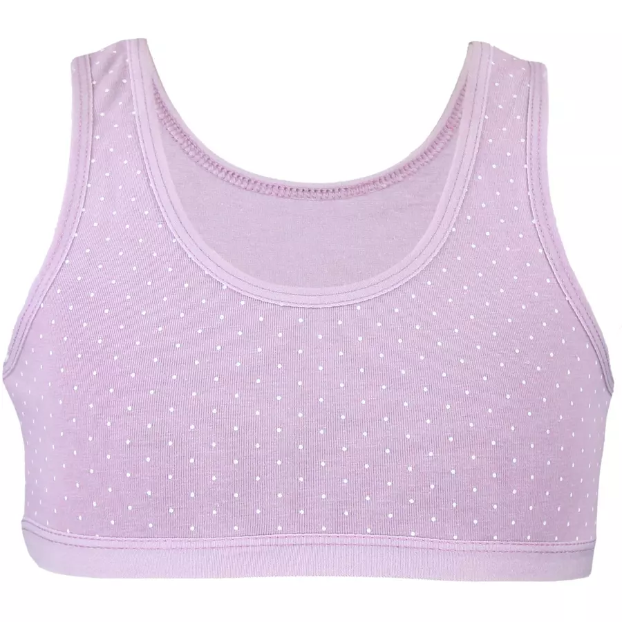 TupTam Mädchen Bustier mit breiten Trägern 5er Pack rosalila