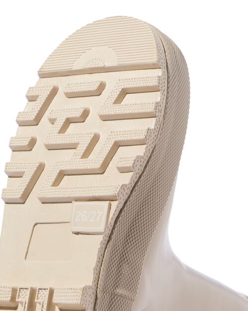 bottes de pluie enfant caoutchouc beige