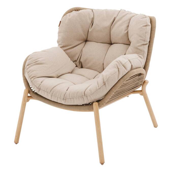 Salon de jardin MELOANE Beige