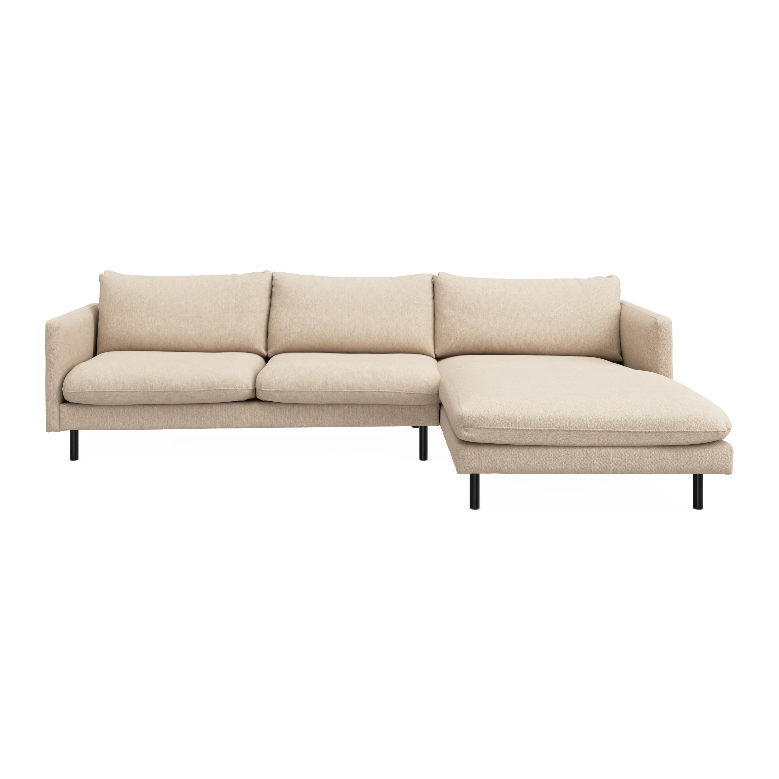 Bjorn højrevendt sofa med chaiselong
