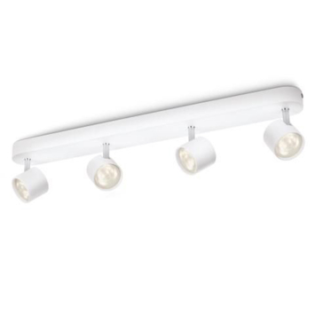Philips opbouwspot MyLiving Star LED Wit 4 x 4.5W