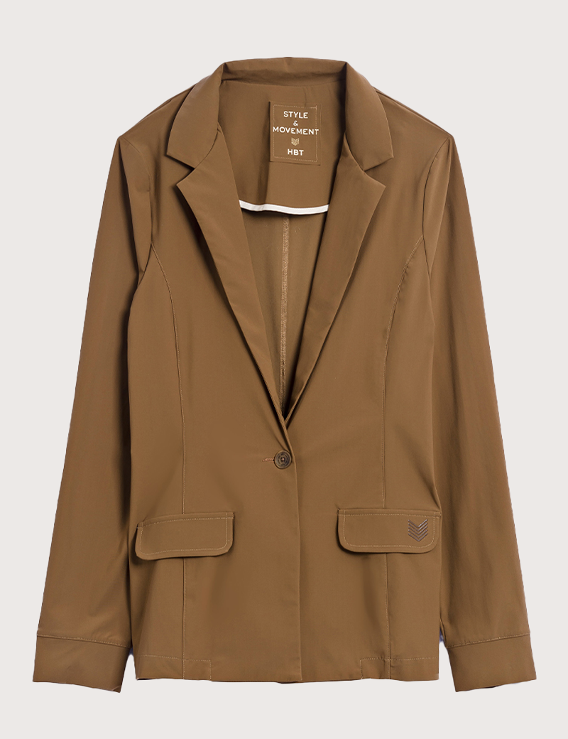 HBT NEW BASICS  | JAGGER BLAZER CAMEL