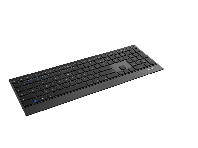 Rapoo Tastatur-Maus-Set 9500M Kabelloses Maus-Tastatur-Set