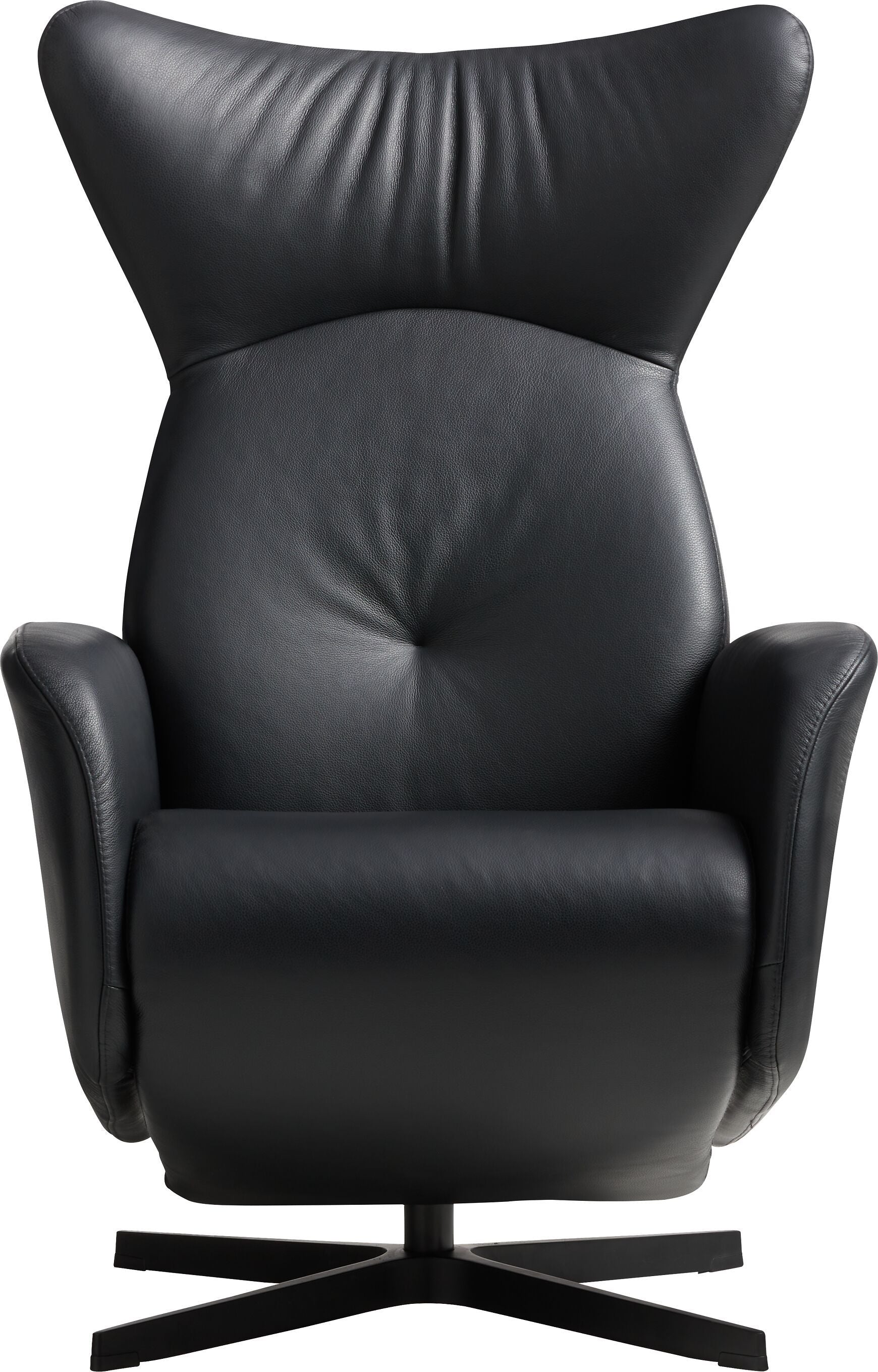ASCAN Relaxsessel - Schwarz / B: 76.0 cm x T: 78.0 cm x H: 114.0 cm