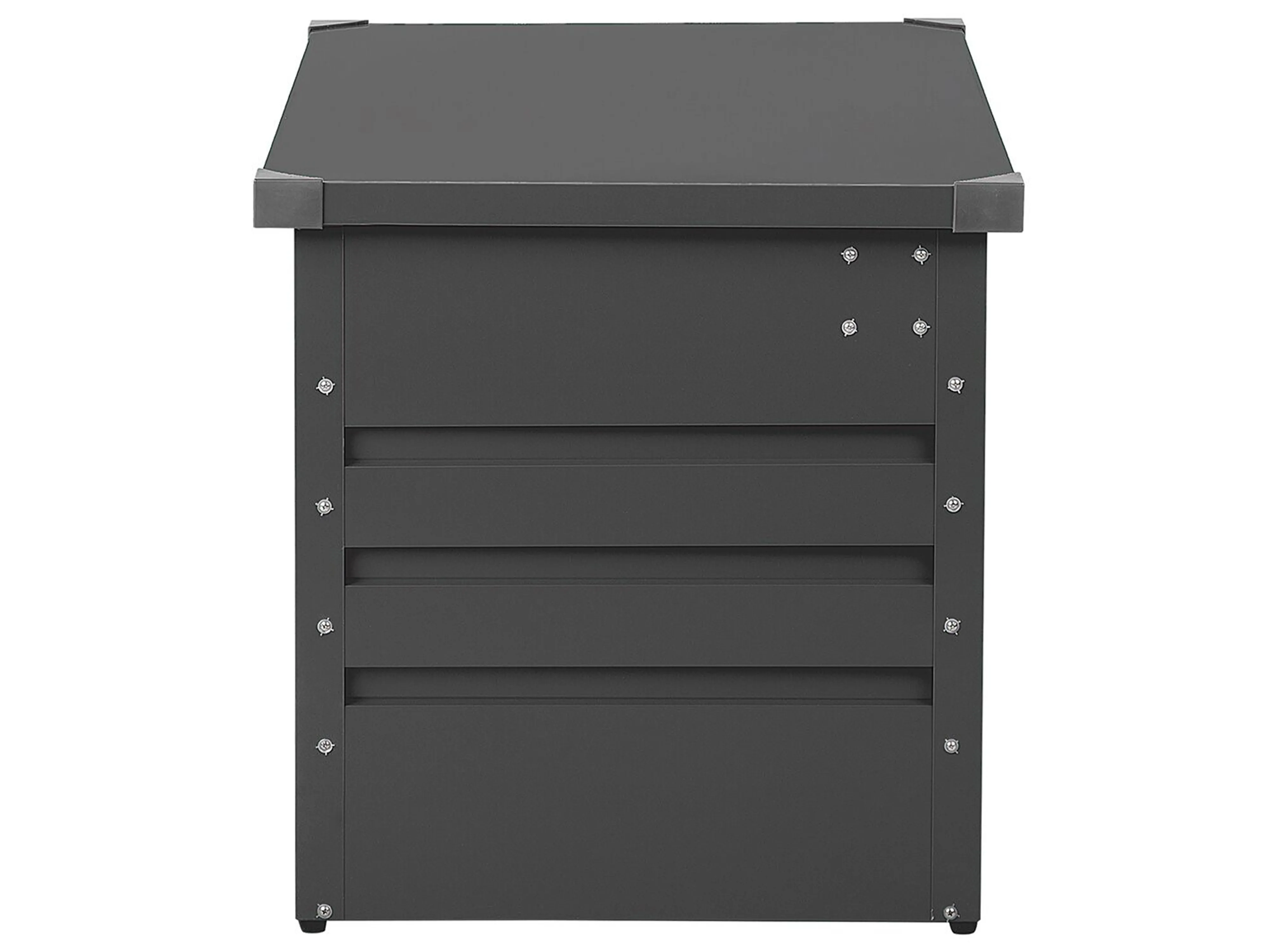 Kussenbox CEBROSA 100 cm 62 cm Grafietgrijs