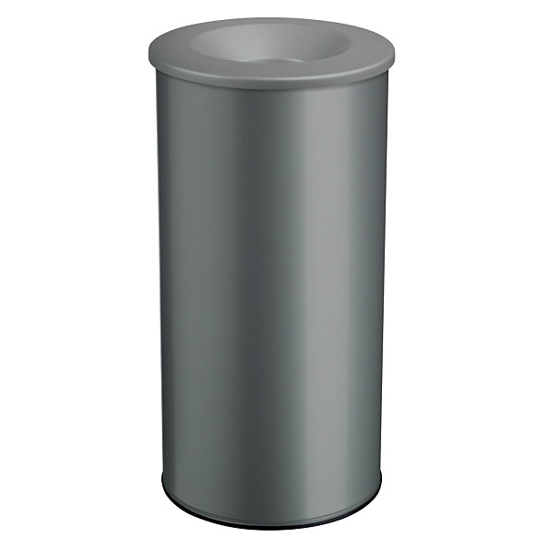Corbeille neo anti-feu 50 L - gris clair 9022