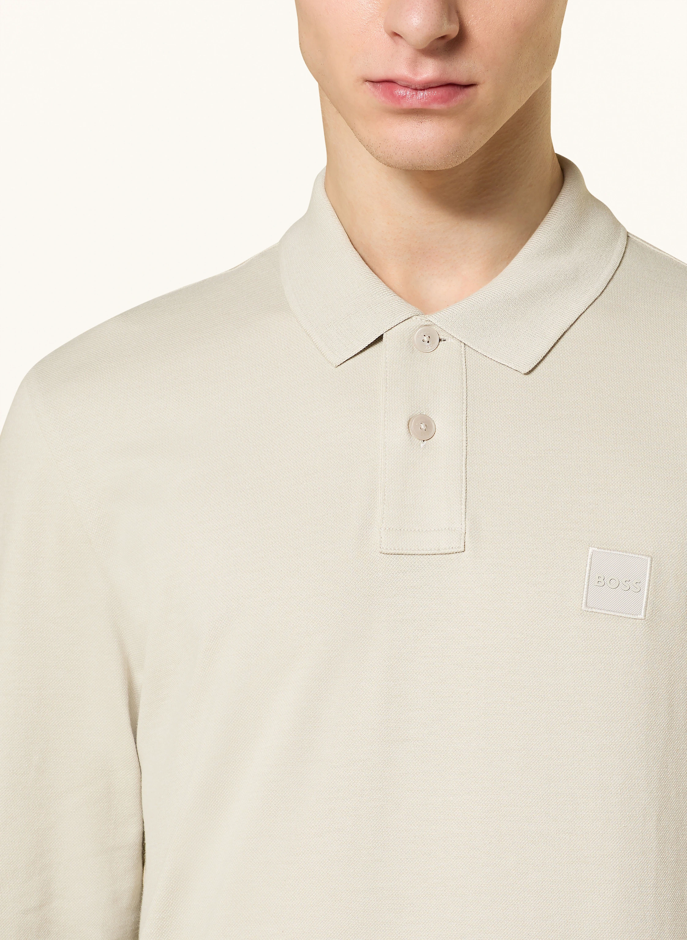 BOSS Piqué-Poloshirt PASSERBY Slim Fit