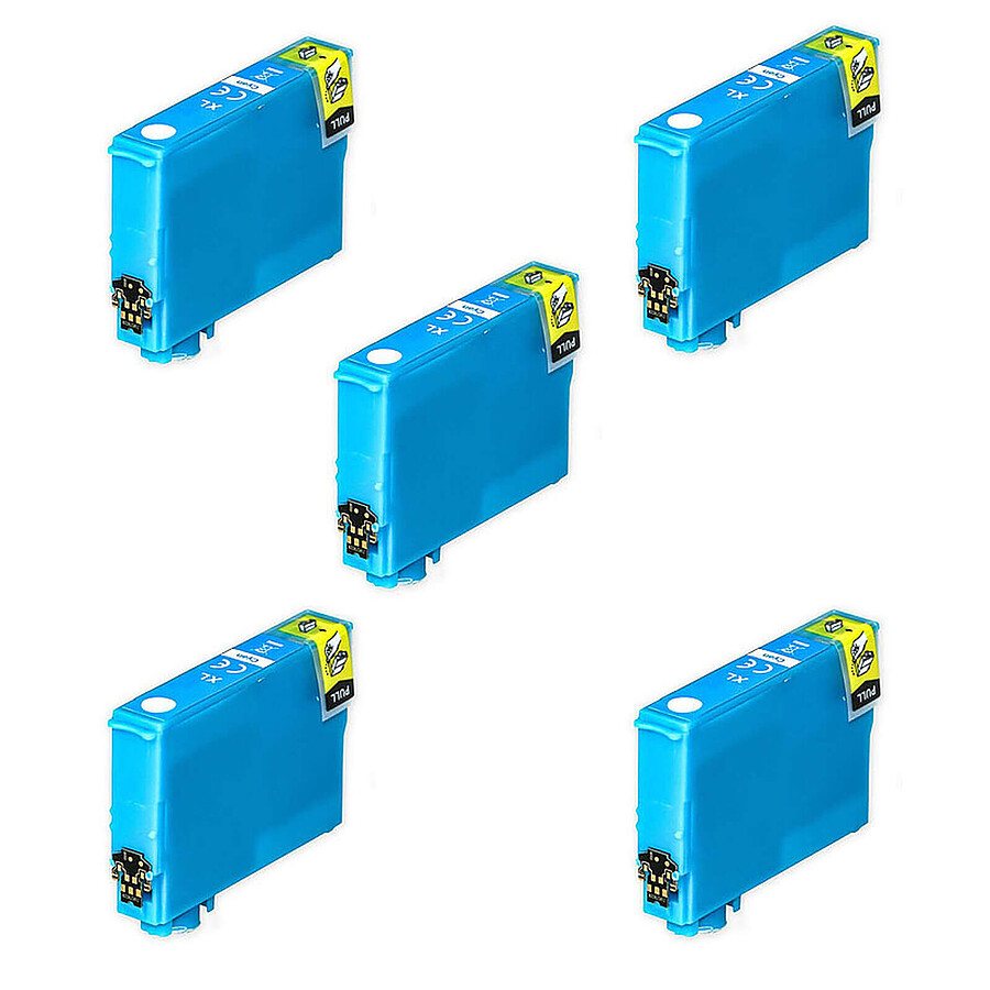 Cartouches E-603XLC - Cyan x 5