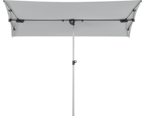 Schneider Novara balkonparasol, 190 x 140 cm, zilvergrijs